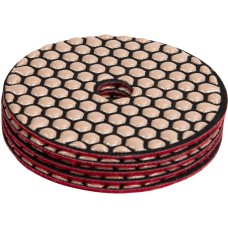 MATRIX Алмазный гибкий шлифовальный круг, 100 мм, P100, сухое шлифование, 5 шт. 73501