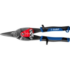 ЗУБР 250 мм, прямые ножницы по металлу, Профессионал (23130-S)