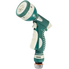 RACO 341C, 1/2″, 8 режимов, с соединителем металлический с TPR, поливочный пистолет (4256-55/341C)