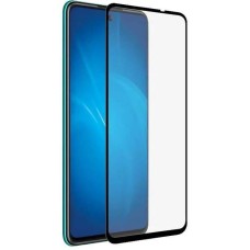 DF Защитное стекло для экрана hwColor-124 черный для Huawei P Smart 2021/Honor 10X Lite 1шт. ( HWCOLOR-124 (BLACK))