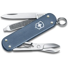 VICTORINOX Складной нож Classic SD Alox LE26, функций: 5, 58мм, синий, коробка подарочная [0.6221.l26]