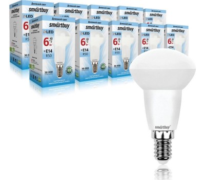Светодиодная лампа SMARTBUY (SBL-R50-06-40K-E14-A) 6W/4000/E14