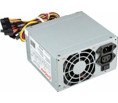 Блок питания EXEGATE 500W CP500, ATX, 8cm fan, 24p+4p, 3*SATA, 2*IDE, FDD (EX219457RUS)