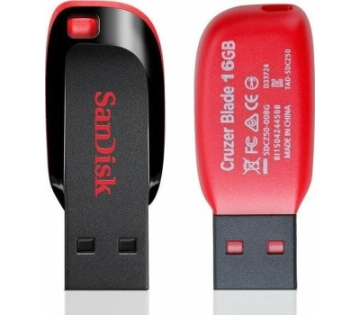 USB флеш SANDISK 64GB CRUZER BLADE CZ50 (SDCZ50-064G-B35)
