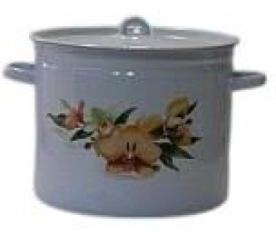 Кастрюля ЛЫСЬВА 1620/4 с рис., эмал. 7,0л