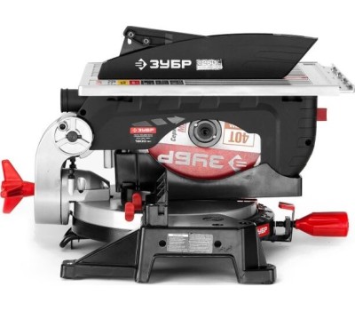 Пила ЗУБР ЗПТК-255-1800 Пила торцовочная комбинированная