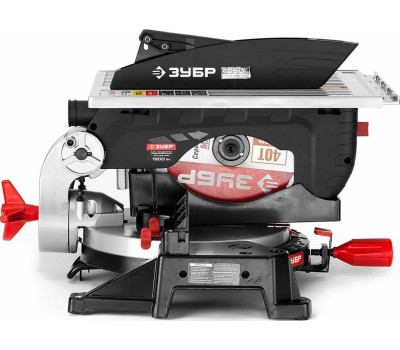 Пила ЗУБР ЗПТК-255-1800 Пила торцовочная комбинированная