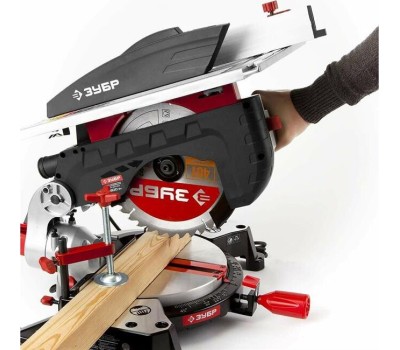 Пила ЗУБР ЗПТК-255-1800 Пила торцовочная комбинированная