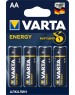 Элементы питания VARTA (04106213414) BL4 LR6 ENERGY ALKALINE (4106)