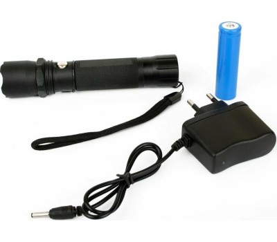 Светодиодный фонарь ULTRAFLASH (12352) E145 Аккумуляторный фонарь черный