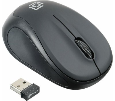 Беспроводная мышь ОКЛИК 665MW черный USB