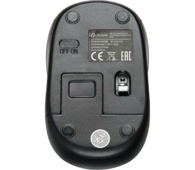 Беспроводная мышь ОКЛИК 665MW черный USB
