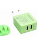 СЗУ MORE CHOICE (4627151191904) NC46i 2USB 2.4A для 8-pin - 1м Green