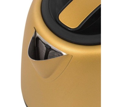 Чайник KITFORT KT-6111 золотистый/черный (нержавеющая сталь)