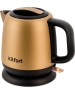 Чайник KITFORT KT-6111 золотистый/черный (нержавеющая сталь)