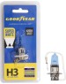 Лампа галогенная GOODYEAR GY013126 лампа галогенная автомобильная Н3 12V 55W PK22s Super White