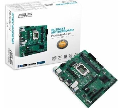 Материнская плата ASUS PRO H610M-C D4-CSM