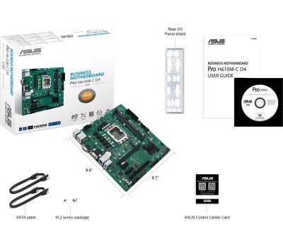 Материнская плата ASUS PRO H610M-C D4-CSM