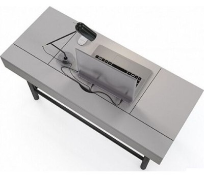 Стол POLINI Стол многофункциональный Polini kids Mirum 1400, серый (3кор)