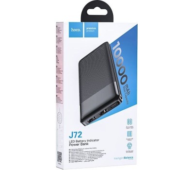 Power bank HOCO (6931474738370) J72 Black 10000mAh