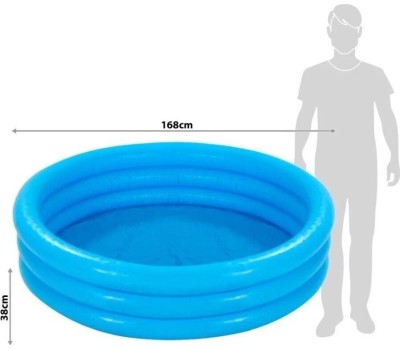 Бассейн надувной INTEX Бассейн надувной 168x41 см. Голубой кристалл (в коробке) Арт. 58446NP