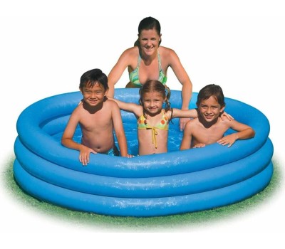 Бассейн надувной INTEX Бассейн надувной 168x41 см. Голубой кристалл (в коробке) Арт. 58446NP