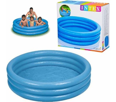 Бассейн надувной INTEX Бассейн надувной 168x41 см. Голубой кристалл (в коробке) Арт. 58446NP
