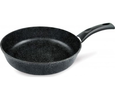Сковорода НЕВА МЕТАЛЛ ПОСУДА 18126 а/пр литая 26см Черный гранит