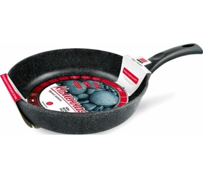 Сковорода НЕВА МЕТАЛЛ ПОСУДА 18126 а/пр литая 26см Черный гранит