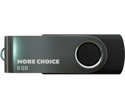 флэш-накопитель MORE CHOICE (4610196407512) MF8-4 USB 8Gb 2.0 Black