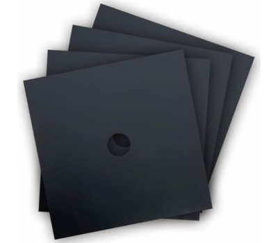 MALLONY Накладки защитные для газовых плит (многоразовые) PRETTO, 4 шт (106671)