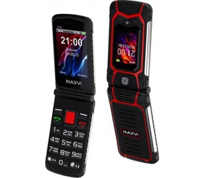Телефон мобильный MAXVI E10ds Red