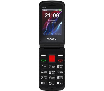 Телефон мобильный MAXVI E10ds Red