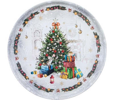 Поднос AGNESS 898-130 HОВЫЙ ГОД 33*2,1см