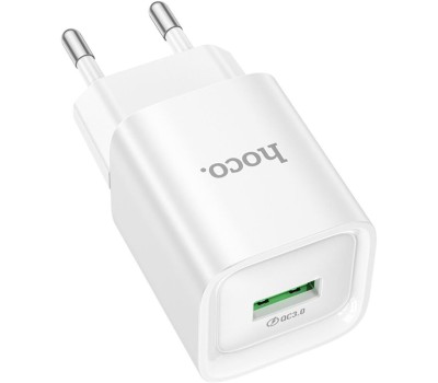 СЗУ HOCO (6942007630214) C145A 1USB 3.0A QC3.0 18W White