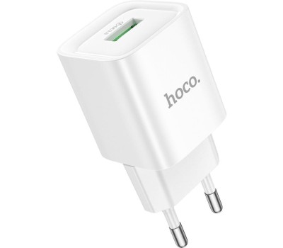 СЗУ HOCO (6942007630214) C145A 1USB 3.0A QC3.0 18W White