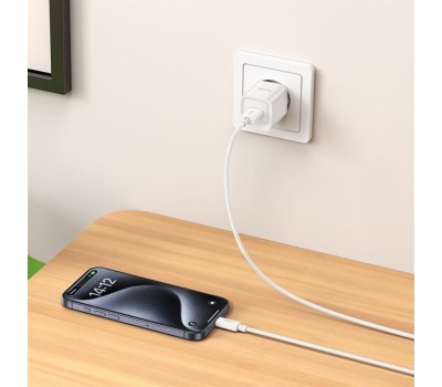 СЗУ HOCO (6942007630214) C145A 1USB 3.0A QC3.0 18W White