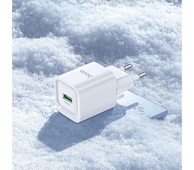 СЗУ HOCO (6942007630214) C145A 1USB 3.0A QC3.0 18W White