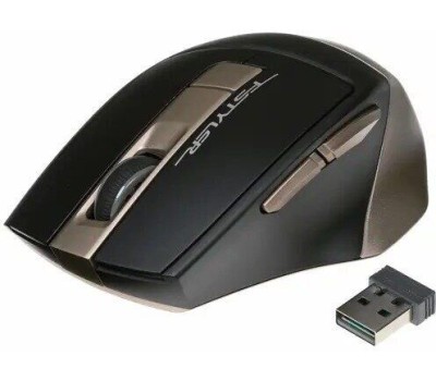 Мышь A4TECH Мышь Fstyler FG45CS Air2 белый/серебристый оптическая 2000dpi silent беспров. USB для ноутбука 7but (FG45CS AIR2 USB (SILVER WHITE))