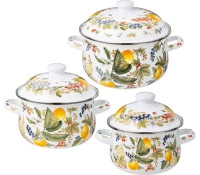 Набор посуды AGNESS 934-707 ФРУКТОВАЯ КОРЗИНА (6 предметов)