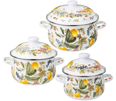 Набор посуды AGNESS 934-707 ФРУКТОВАЯ КОРЗИНА (6 предметов)