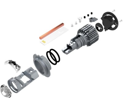 Линза светодиодная MTF LIGHT MLH7K5