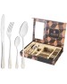 Столовые приборы AGNESS 942-045 на 6 персон (24 предмета)