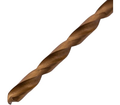 Сверло MATRIX Сверло по металлу, 3 мм, HSS, нитридтитановое покрытие, цилиндрический хвостовик//