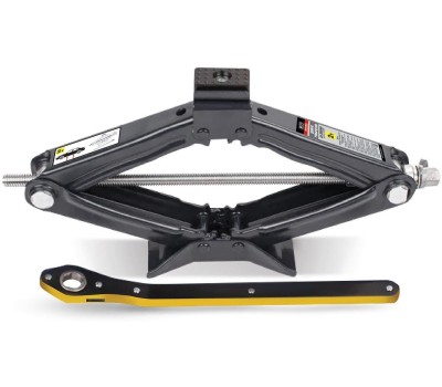 Домкрат ромбический AVS JA-2000SR, 2т, 100-410мм трещоточ.рукоять, с резиновой опорой + сумка