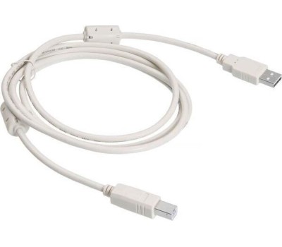 BURO Кабель USB2.0 USB A(m) - USB B(m), ферритовый фильтр , 5м [usb2.0-am/bm-5m-mg]