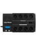 ИБП CYBERPOWER ИБП BR1000ELCD {Line-Interactive, 1000VA/600W USB/RJ11/45/USB charger A/С (4+4 EURO), 12В/9 Ач х 1}