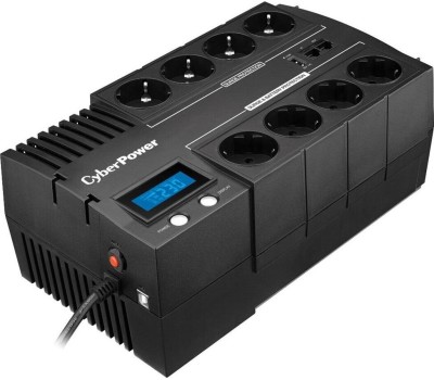 ИБП CYBERPOWER ИБП BR1000ELCD {Line-Interactive, 1000VA/600W USB/RJ11/45/USB charger A/С (4+4 EURO), 12В/9 Ач х 1}