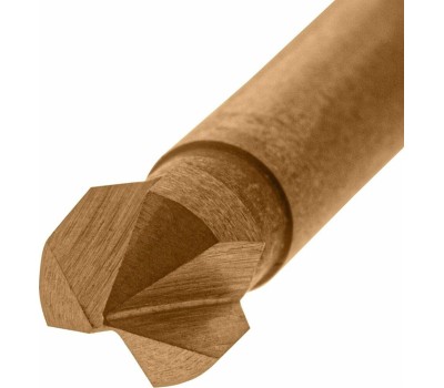 Зенковка DENZEL Зенковка конусная под М3, HSS, по металлу, 6-гранный хвостовик 72301