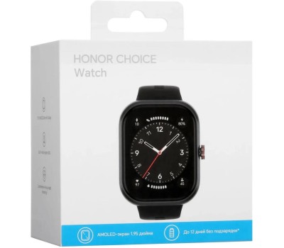 Смарт-часы HONOR Смарт-часы Choice Watch BOT-WB01, 49.7мм, 1.95